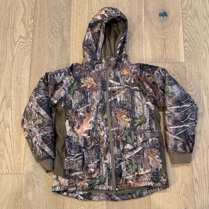 RedHead Bone Dry Waterproof Windproof Youth Camouflage Hooded Jacket